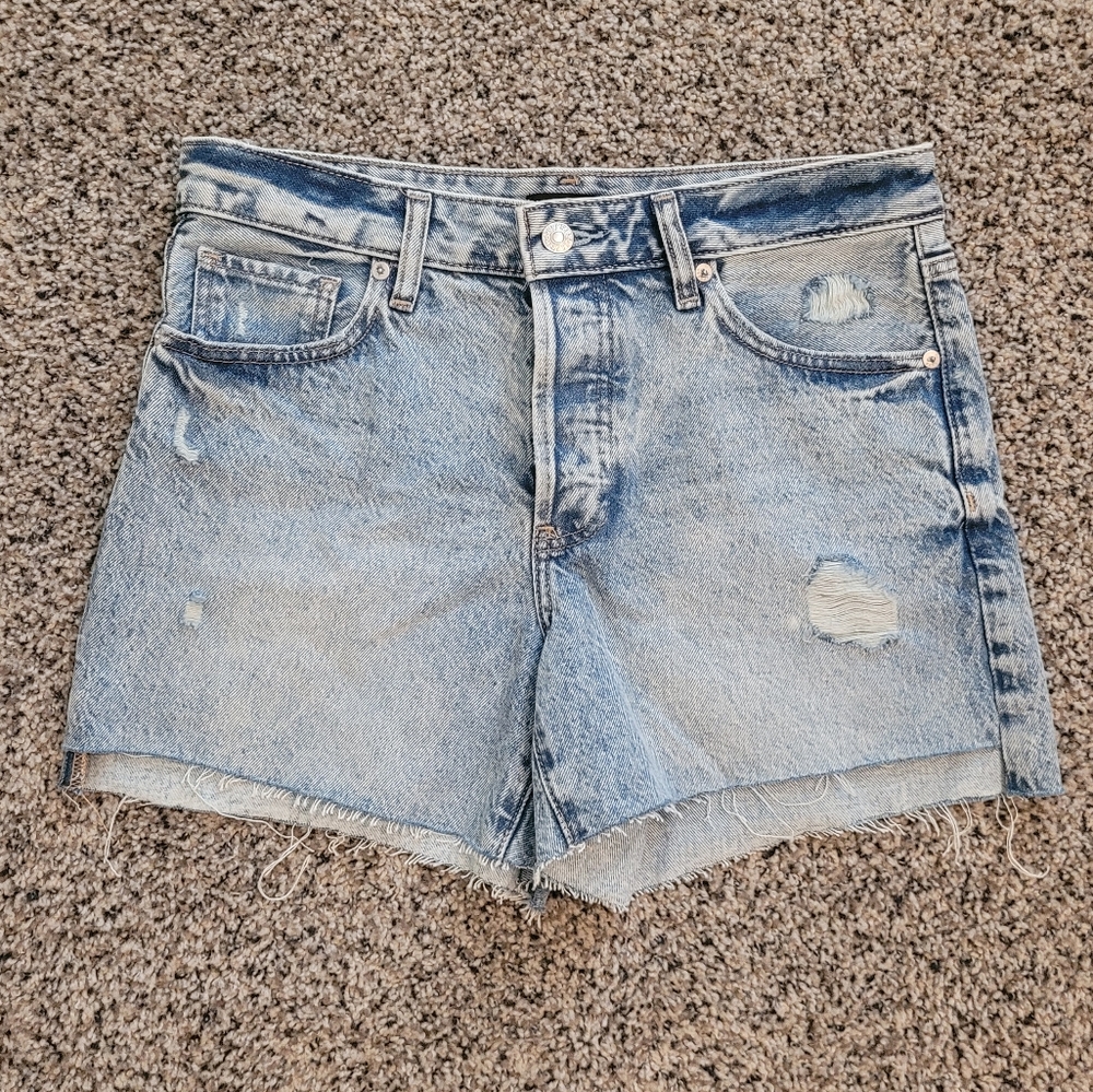 NEW Express Boyfriend Midi Shorts